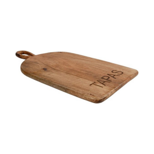 Plank Tapas naturel hout 56x17x1,2 nu €10,-