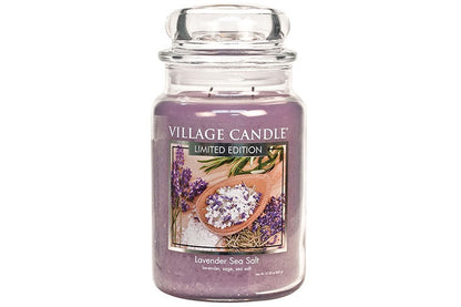 Lavender Sea Salt Geurkaars L