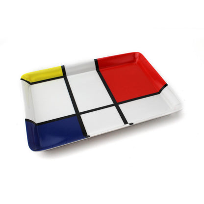 Mini Dienblad 21 x 14 cm, Mondriaan Compositie