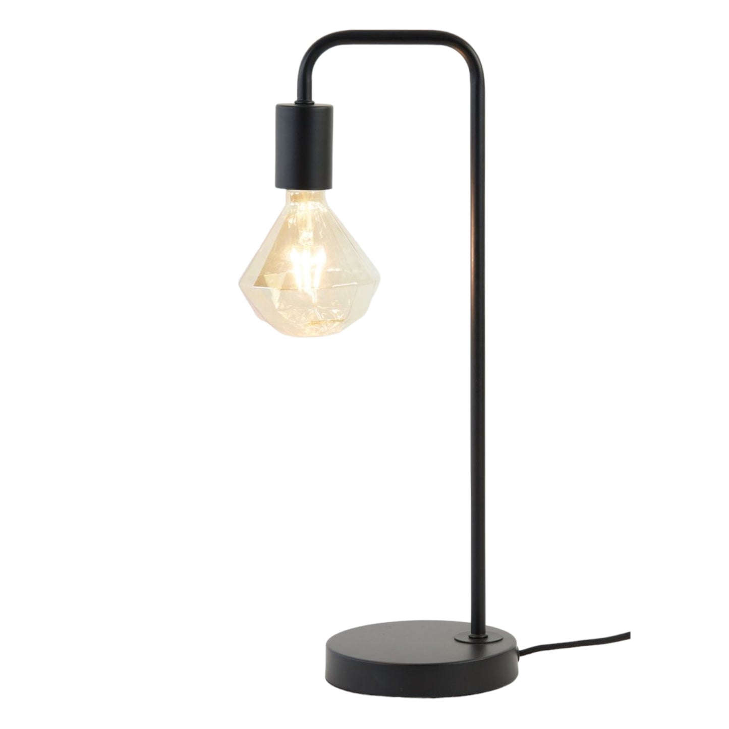 Tafellamp Cody - Zwart - 20x15x50cm