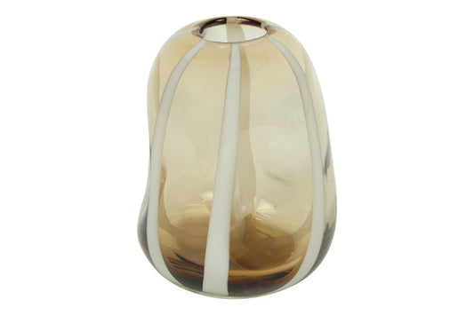 Vase ro Sweet-Candy M brown-L16B16H21CM