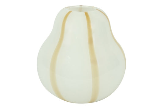 Vase ro Sweet-Drop weiß-L24,5B24,5H25CM