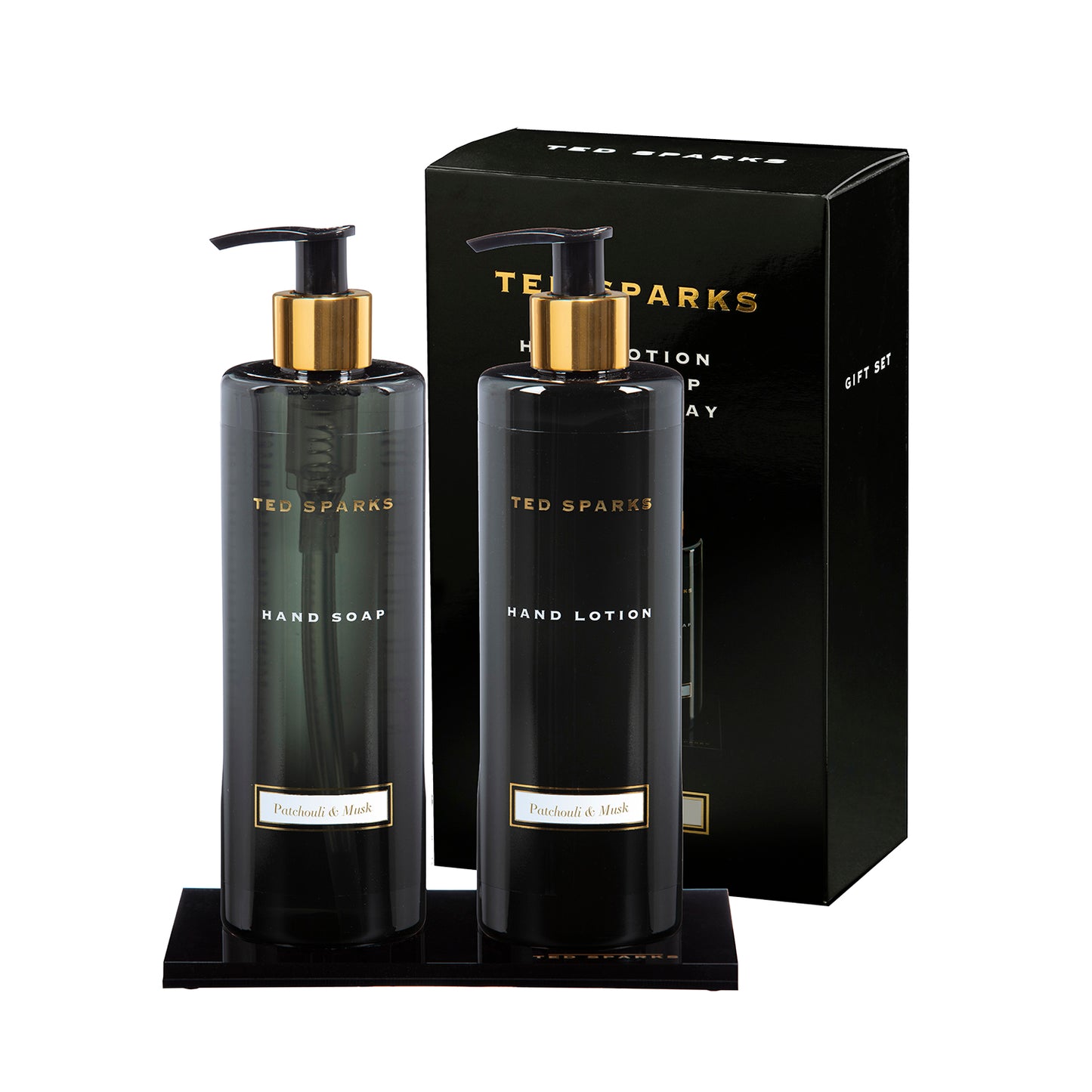 TED SPARKS - Hand Gift Set - Patchouli &amp; Musk