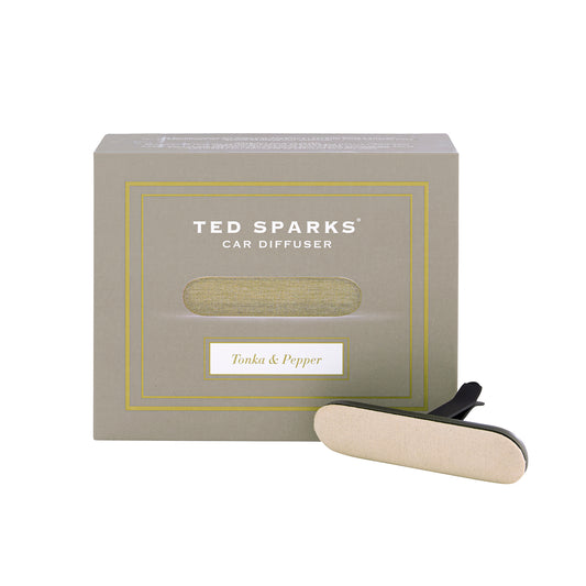 TED SPARKS - Car Diffuser - Tonka &amp; Pepper