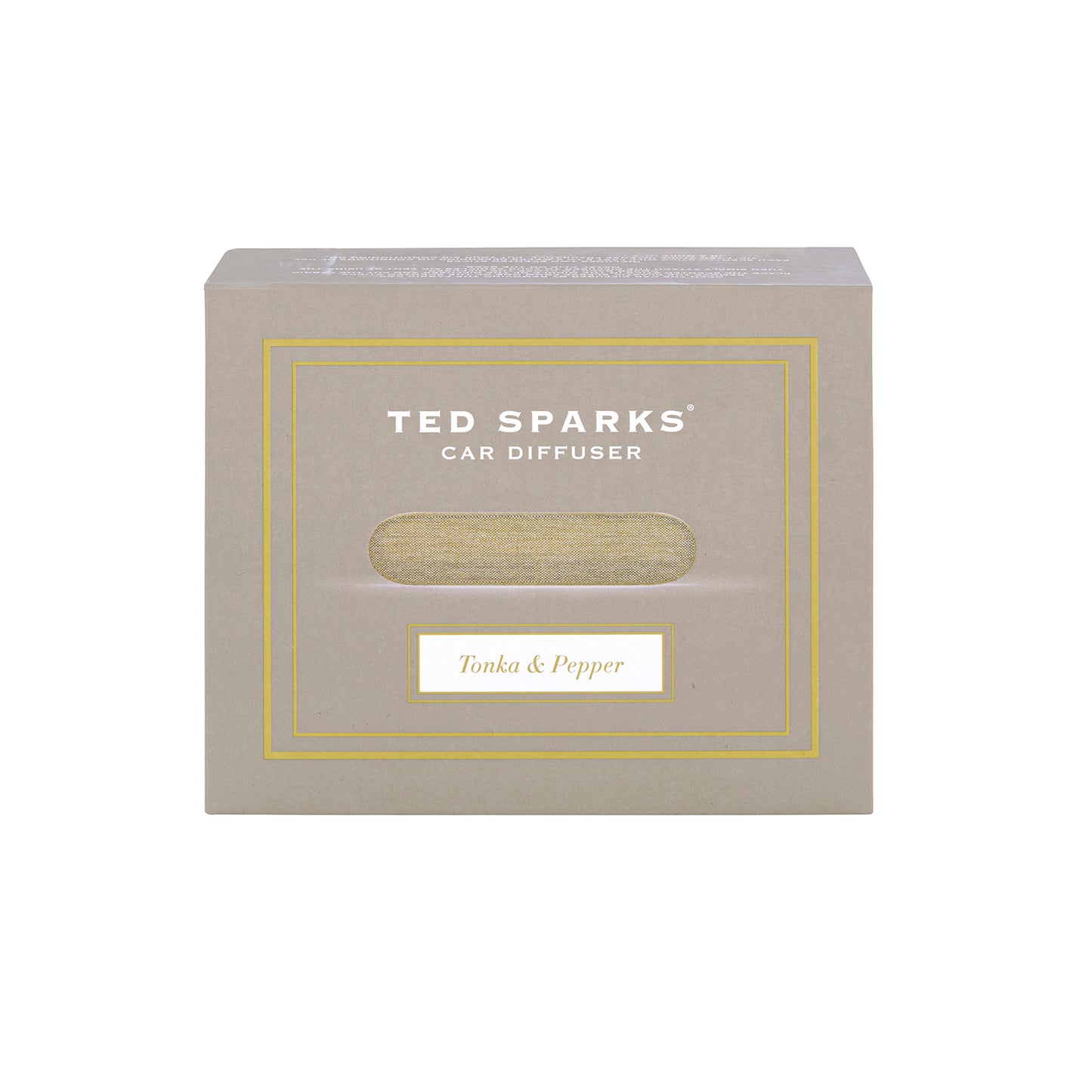 TED SPARKS - Car Diffuser - Tonka &amp; Pepper