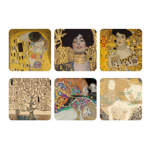 Onderzetters, Meesterwerken, Gustav Klimt