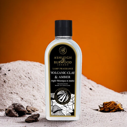 Volcanic Clay & Amber Geurlampolie 250 ml