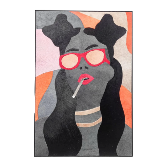 Gemälde „Frau mit Zigarettenleder“ – Nur Abholung im Laden, kein Versand