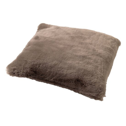 ZAYA - Decorative cushion uni color Driftwood 45x45 cm - taupe now €15,-