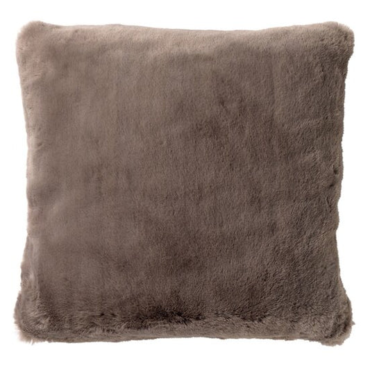 ZAYA - Decorative cushion uni color Driftwood 45x45 cm - taupe now €15,-