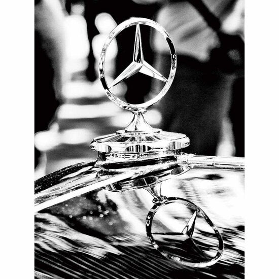 Glasschilderij 60x80cm Mercedes Benz