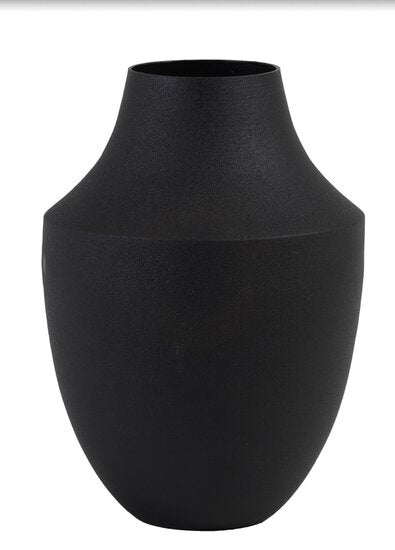 Vase deco Ø10x15 cm KAWAR matt black now €7.50