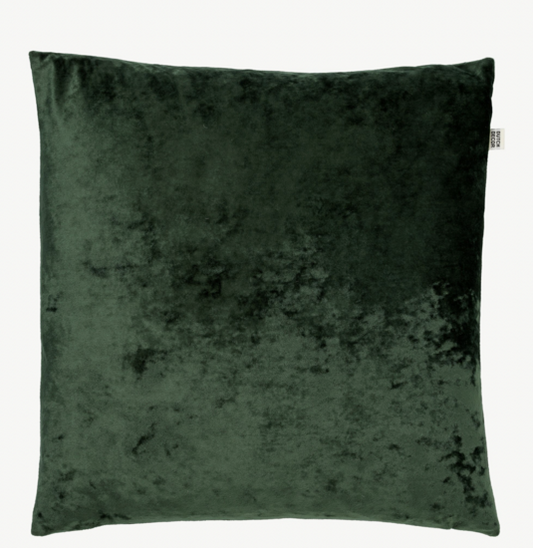 SKY - Cushion velvet Mountain View 45x45 cm - green