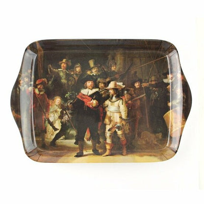 Mini dienblad, 21 x 14 cm, De Nachtwacht, Rembrandt