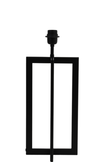 Lampvoet 21x21x46 cm MACE mat zwart