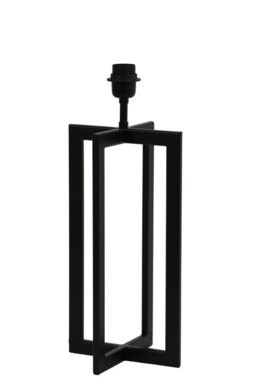 Lamp base 21x21x46 cm MACE matt black