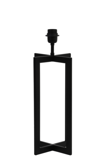 Lampvoet 21x21x46 cm MACE mat zwart