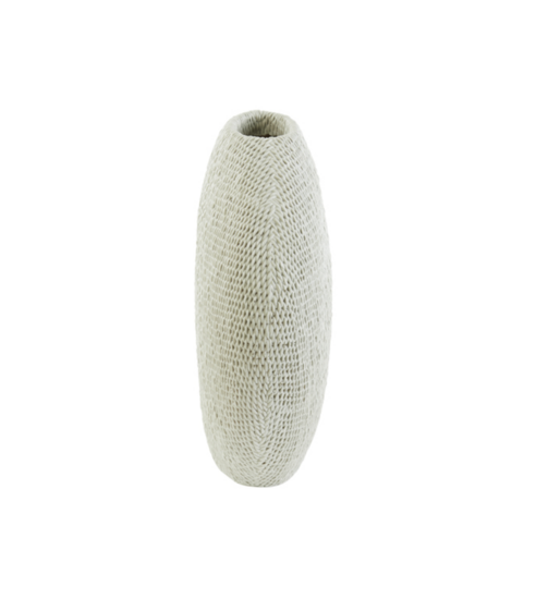 Vase deco 40.5x14.5x36.5 cm MASHABA sand