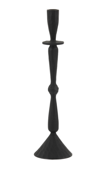 Candlestick Ø10.5x39 cm CASANDRA matt black now €15,-